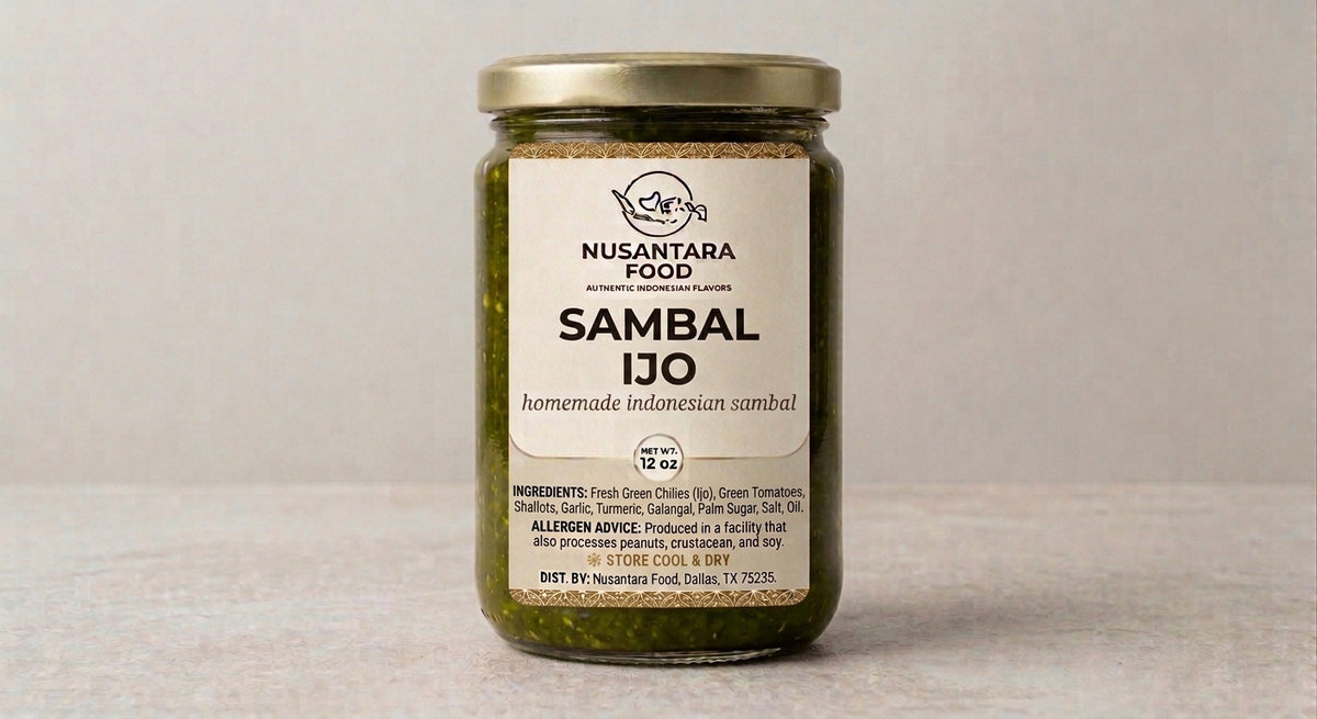 SAMBAL IJO ( medium spicy )