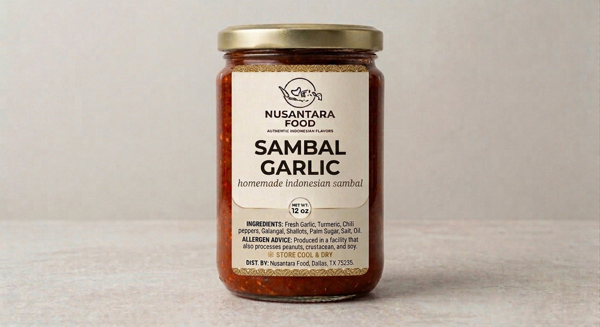 SAMBAL BAWANG ( GARLIC ) CRAZY SPICY